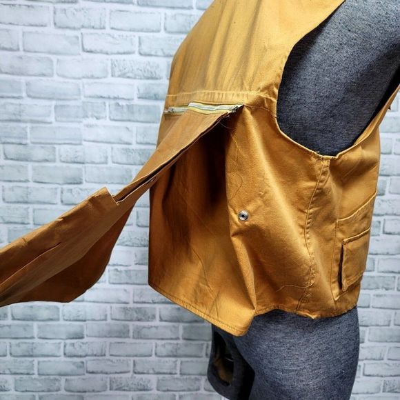 Vintage 80s Newco Hunting Shooting Vest Mens XL Outdoorsman Sportswear Mountain - Picture 5 of 8